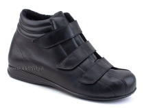 5008-02-1 Плюмекс (Plumex), ботинки для взрослых зимние, натуральная шерсть, кожа, черный, полнота 10 в Ростове-на-Дону